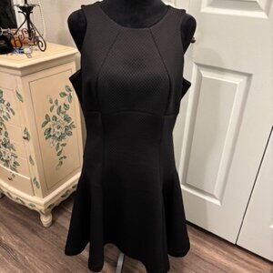Ted Baker Cidia Skater Black Fit and Flare Lined Sleeveless Dress EUC US Size 4